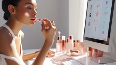 化粧品好きのための副業サイト制作サービス