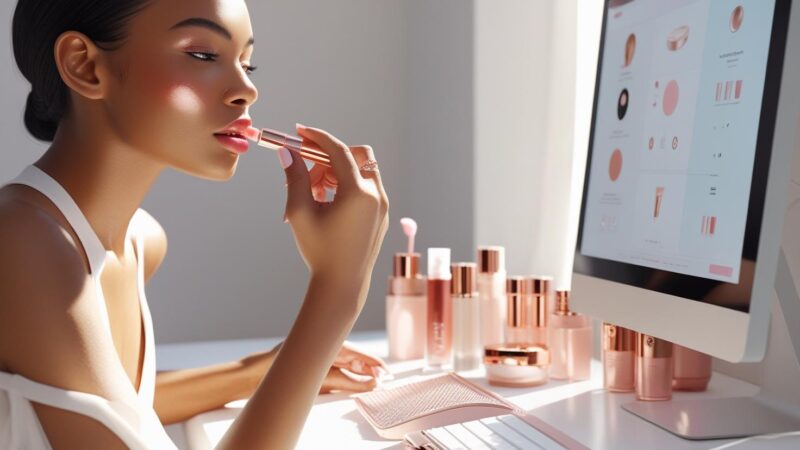 化粧品好きのための副業サイト制作サービス