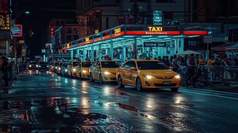 タクシー配車の“昔と今”：電話 → 無線 → アプリ