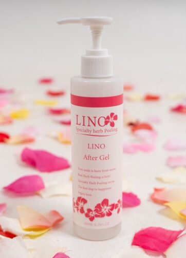 医療レベルの発想から生まれた、ドクターが認めるハーブピーリング LINOアフタージェル（200ml）