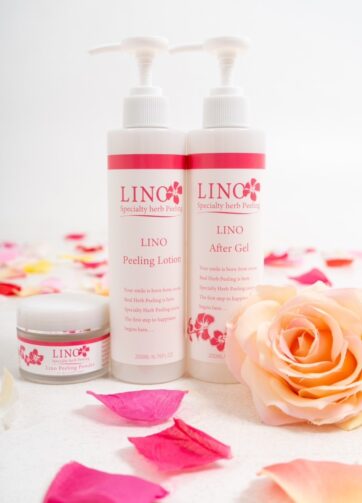 医療レベルの発想から生まれた、ドクターが認めるハーブピーリング LINOハーブピーリング３点セット